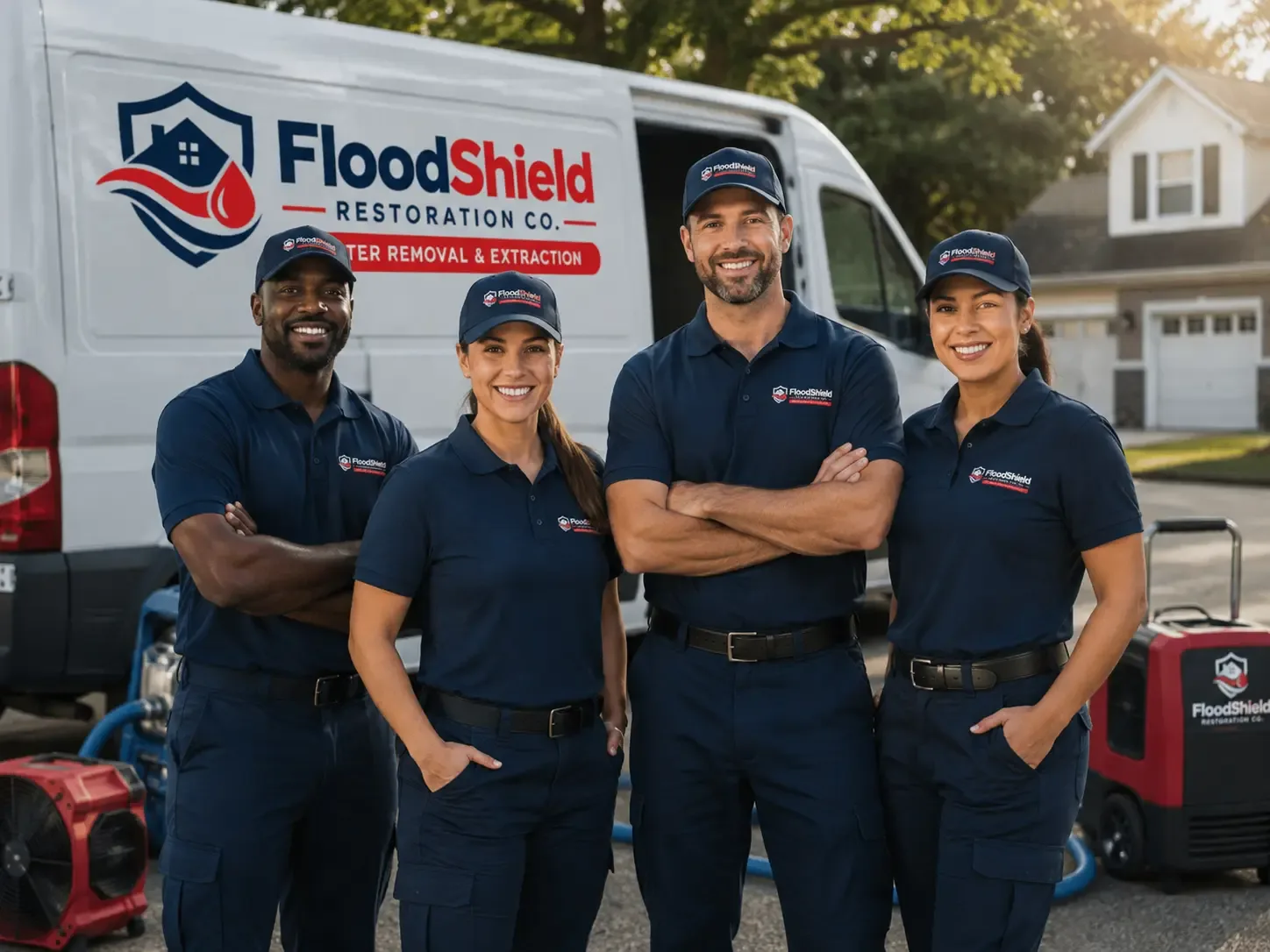 Flood Damage Restoration company in Mount Cory, OH