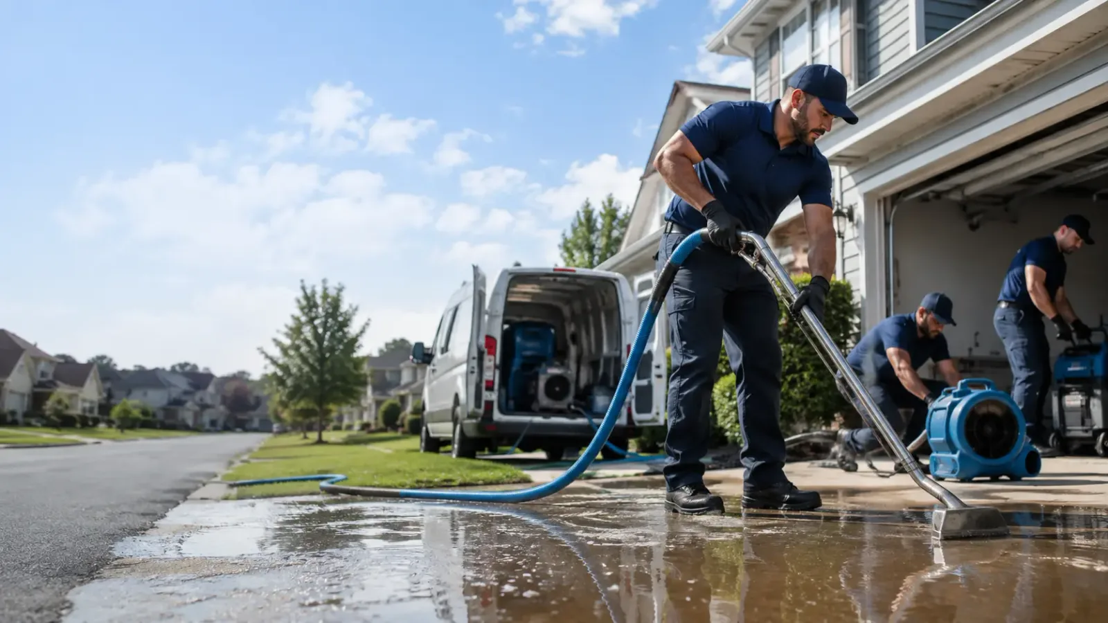 Flood Damage Restoration in Mount Cory, OH